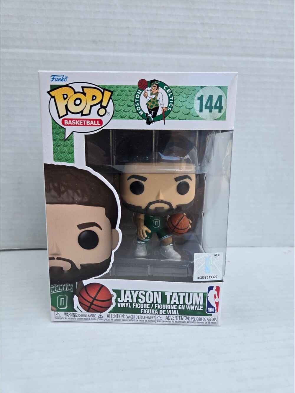 Funko Pop! Basketball Jayson Tatum Vinyl Figure #144 Boston Celtics Collectible